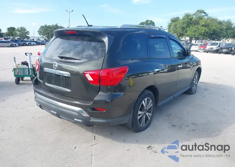 2017 Nissan Pathfinder S из США, поврежденный, VIN 5N1DR2MN3HC615611